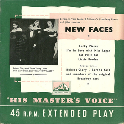 Various Excerpts From Leonard Sillman's "New Faces" Vinyl 7" USED