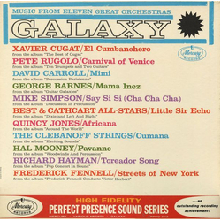 Various Galaxy (Music From 11 Great Orchestras) Vinyl LP USED