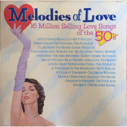 Various Melodies Of Love - 16 Million Selling Love Songs Of The 50's Vinyl LP USED