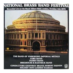 Various National Brass Band Festival 1975 Vinyl LP USED
