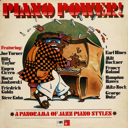 Various Piano Power! (A Panorama Of Jazz Piano Styles) Vinyl LP USED