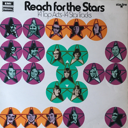 Various Reach For The Stars - 14 Top Acts - 14 Star Tracks Vinyl LP USED