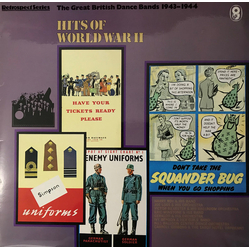 Various The Great British Dance Bands 1943-1944 (Hits Of World War II Vol. 6) Vinyl LP USED