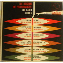 Various The Original Hit Performances Of The Early Fifties Vinyl LP USED