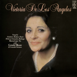Victoria De Los Angeles / Gerald Moore / Gonzalo Soriano Songs By Schubert, Brahms, Faure, Debussy, Granados, Rodgrigo, Montsavatage, Nin Vinyl LP USE