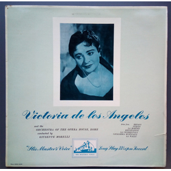 Victoria De Los Angeles / Orchestra Del Teatro Dell'Opera Di Roma / Giuseppe Morelli Operatic Arias Sung By Victoria De Los Angeles Vinyl LP USED