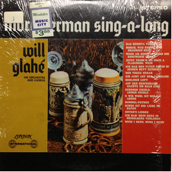Will Glahé More German Sing-A-Long Vinyl LP USED
