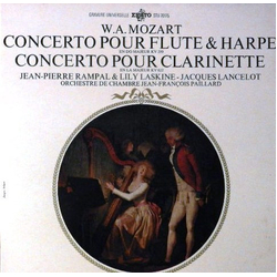 Wolfgang Amadeus Mozart / Jean-Pierre Rampal / Lily Laskine / Jacques Lancelot / Orchestre De Chambre Jean-François Paillard Concerto Pour Flûte & Har