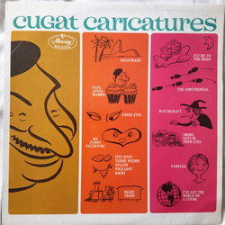Xavier Cugat And His Orchestra Cugat Caricatures Vinyl LP USED