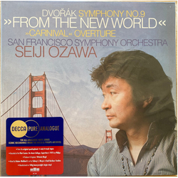 Antonín Dvořák, San Francisco Symphony Orchestra, Seiji Ozawa Symphony No.9 "FROM THE NEW WORLD", "CARNIVAL" OVERTURE Vinyl LP USED