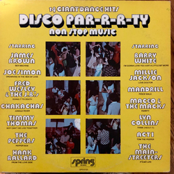 Various Disco Par-r-r-ty Vinyl LP USED