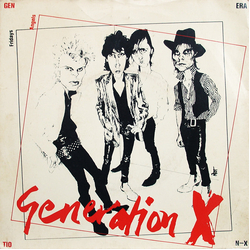 Generation X (4) Fridays Angels Vinyl 7" USED