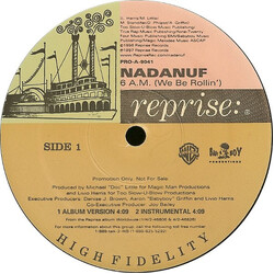 Nadanuf 6 A.M. (We Be Rollin') Vinyl 12" USED
