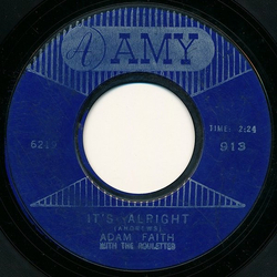 Adam Faith / The Roulettes It's Alright Vinyl 7" USED