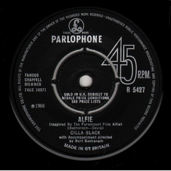 Cilla Black Alfie Vinyl 7" USED