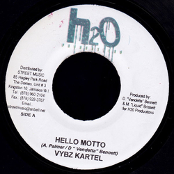 Vybz Kartel Hello Motto Vinyl 7" USED