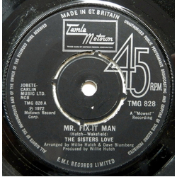 The Sisters Love Mr. Fix-It Man Vinyl 7" USED