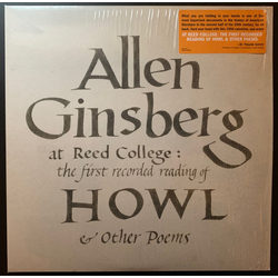Allen Ginsberg Allen Ginsberg At Reed College: The First Recorded Reading Of Howl & Other Poems Vinyl LP USED