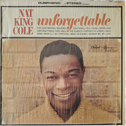 Nat King Cole Unforgettable Vinyl LP USED
