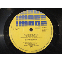Kevin Borich Tango Queen / I Just Wanna Love You Vinyl 7" USED