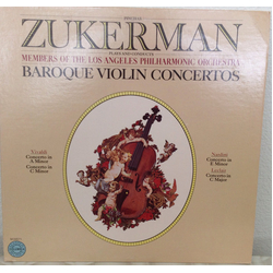 Pietro Nardini / Pinchas Zukerman / Antonio Vivaldi / Jean-Marie Leclair Baroque Violin Concertos Vinyl LP USED
