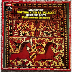Pyotr Ilyich Tchaikovsky / Riccardo Muti / Philharmonia Orchestra Sinfonia N°3 In Re "Polacca" Vinyl LP USED