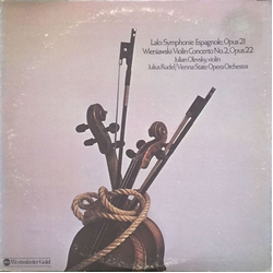 Édouard Lalo / Henryk Wieniawski / Julian Olevsky / Julius Rudel / Orchester Der Wiener Staatsoper Symphonie Espagnole, Opus 21 / Violin Concerto No.2