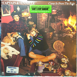 Captain And Tennille Come In From The Rain Vinyl LP USED