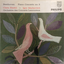Ludwig van Beethoven / Clara Haskil / Igor Markevitch / Orchestre Des Concerts Lamoureux Piano Concerto No. 3 Vinyl LP USED