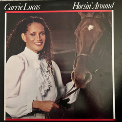 Carrie Lucas Horsin' Around Vinyl LP USED
