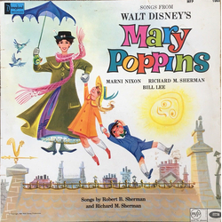 Marni Nixon / Richard M. Sherman / Bill Lee (4) Songs From Walt Disney's Mary Poppins Vinyl LP USED