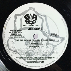 Jerome (4) Too Old For Me (Remixes) Vinyl 12" USED
