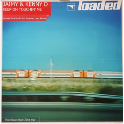 Jaimy & Kenny D. Keep On Touchin' Me Vinyl 12" USED