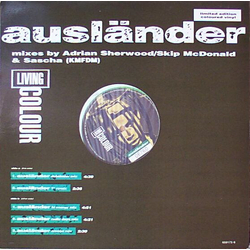 Living Colour Ausländer (Mixes By Adrian Sherwood / Skip McDonald & Sascha (KMFDM)) Vinyl 12" USED