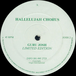 Guru Josh Hallelujah Chorus Vinyl 12" USED