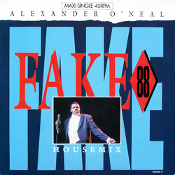 Alexander O'Neal Fake 88 (House Mix) Vinyl 12" USED