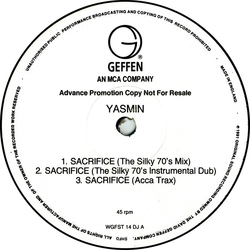 Yasmin (2) Sacrifice Vinyl 12" USED
