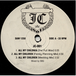 JC-001 All My Children Vinyl 12" USED