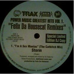 Storm Bryant / The Music Choir / Freedom I'm A Sex Maniac / Get Down To Love / Love Don't Come Easy (Felix Da Housecat Remixes) Vinyl 12" USED