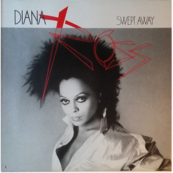 Diana Ross Swept Away Vinyl LP USED