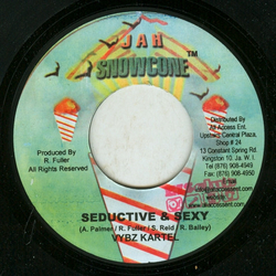 Vybz Kartel / Stacious Seductive And Sexy / Sexy Wine Vinyl 7" USED
