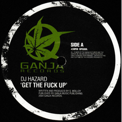 DJ Hazard Get The Fuck Up / Wonkey Donkey Vinyl 12" USED