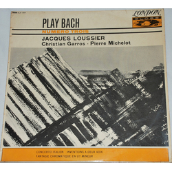 Jacques Loussier / Christian Garros / Pierre Michelot Play Bach Numero Trois Vinyl LP USED