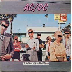 AC/DC Dirty Deeds Done Dirt Cheap Vinyl LP USED