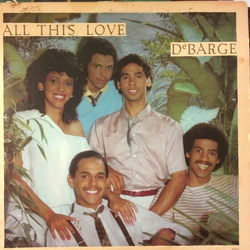 DeBarge All This Love Vinyl LP USED