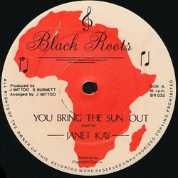 Janet Kay You Bring The Sun Out Vinyl 12" USED