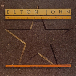 Elton John Milestones Vinyl LP USED