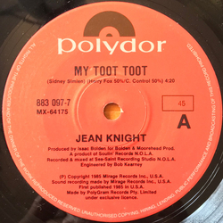Jean Knight My Toot Toot Vinyl 7" USED