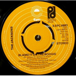 The Jacksons Blame It On The Boogie USED VINYL 7INCH SINGLE