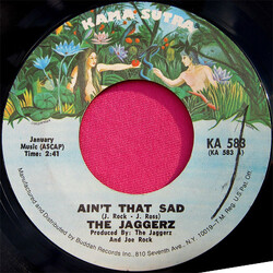 The Jaggerz Ain't That Sad / Let's Talk About Love USED VINYL 7INCH 45 RPM SINGLE